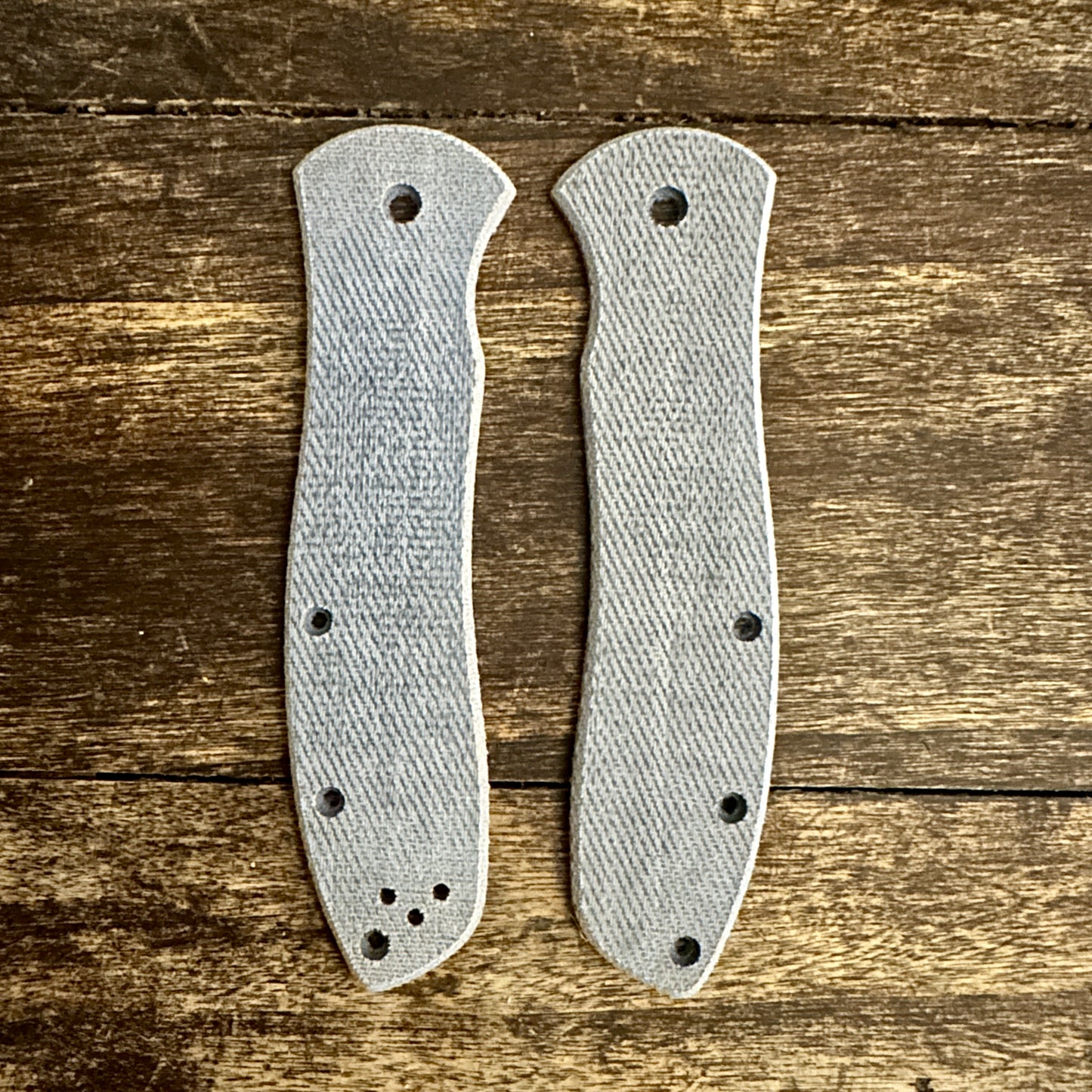 Full-Width Canvas Micarta Scales for Spyderco Gayle Bradley 2