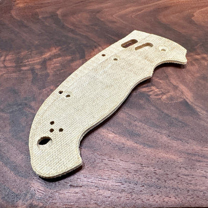 Natural Micarta Scales for Spyderco Manix 2 XL