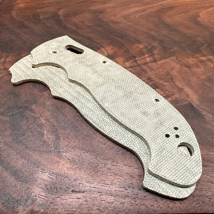 Olive Drab Micarta Scales for Spyderco Manix 2 XL