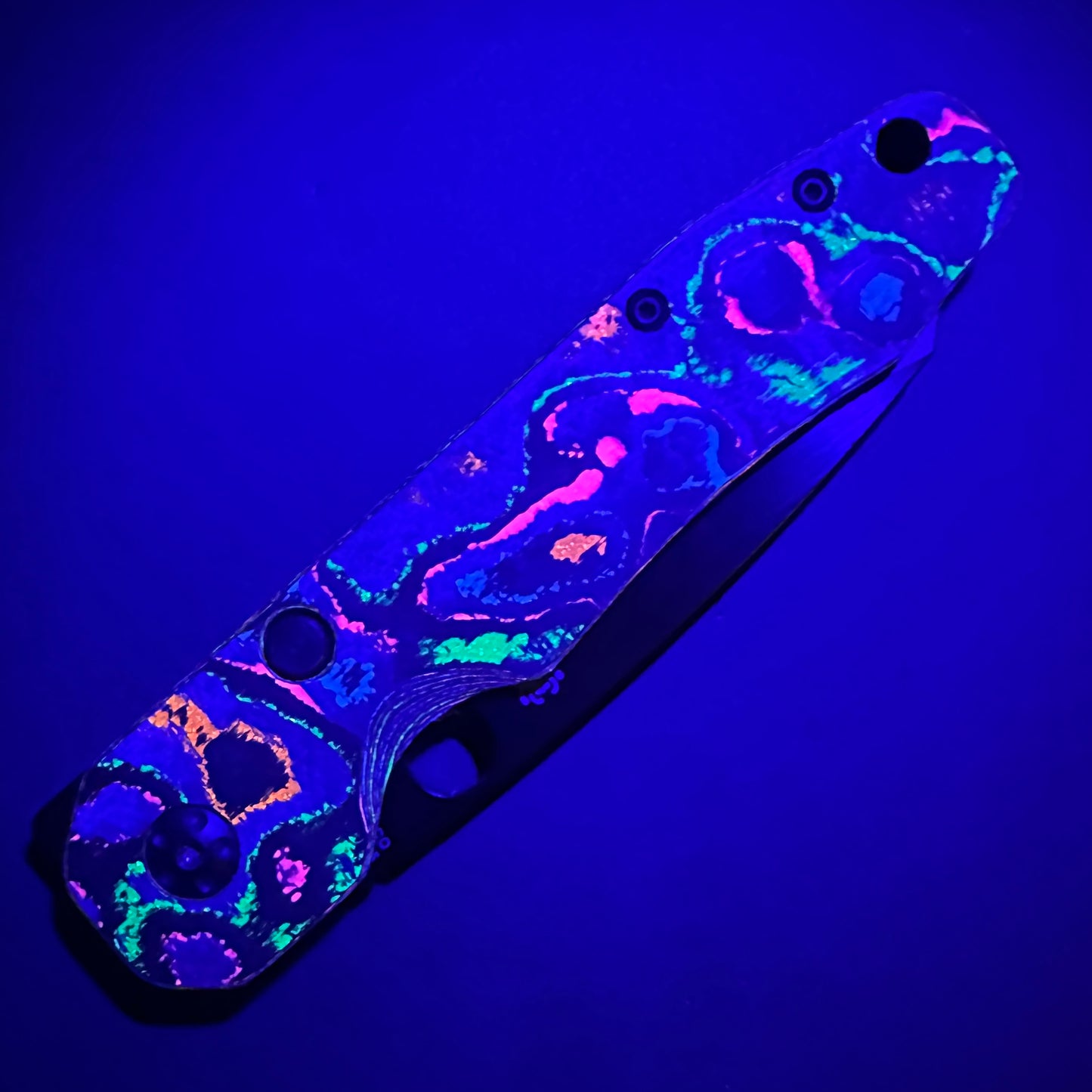 80s CamoCarbon Scales for Spyderco Smock