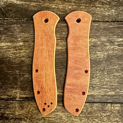 Full-Width Canvas Micarta Scales for Spyderco Gayle Bradley 2