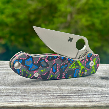 80s CamoCarbon Scales for Spyderco Para 3