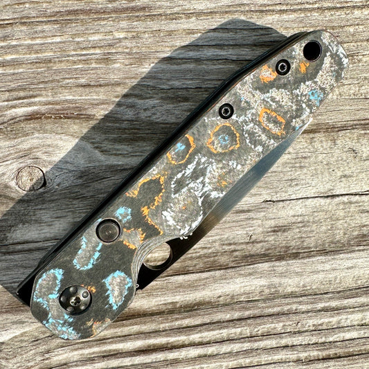 Gulf CamoCarbon Scales for Spyderco Smock CQI