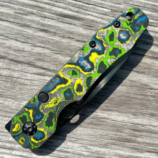 Gecko CamoCarbon Scales for Spyderco Smock CQI